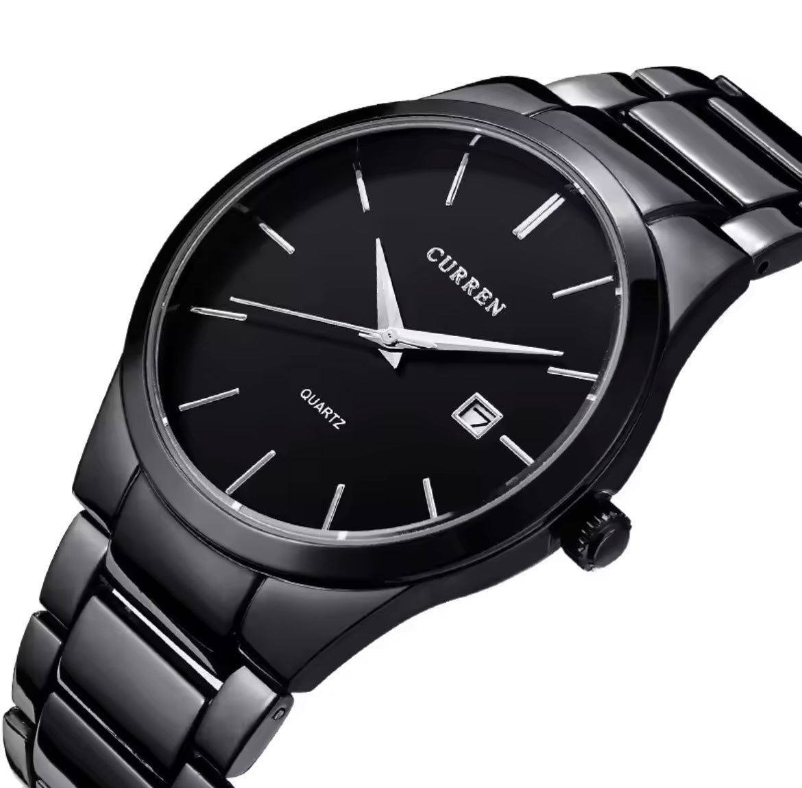 Curren black quartz Men watches